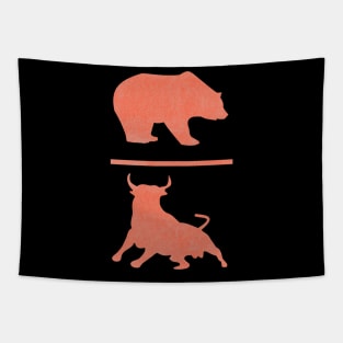 Bear Bull Tapestry