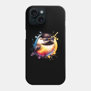 Watercolor Carolina Chickadee Phone Case