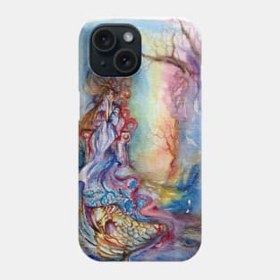 LADY OF THE LAKE  / Magic and Mystery Fantasy Watercolor Phone Case