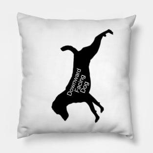 Downward Facing Dog Pillow