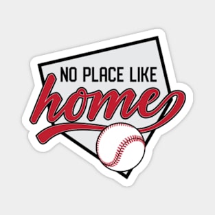 No Place Like Home, Baseball © GraphicLoveShop Magnet