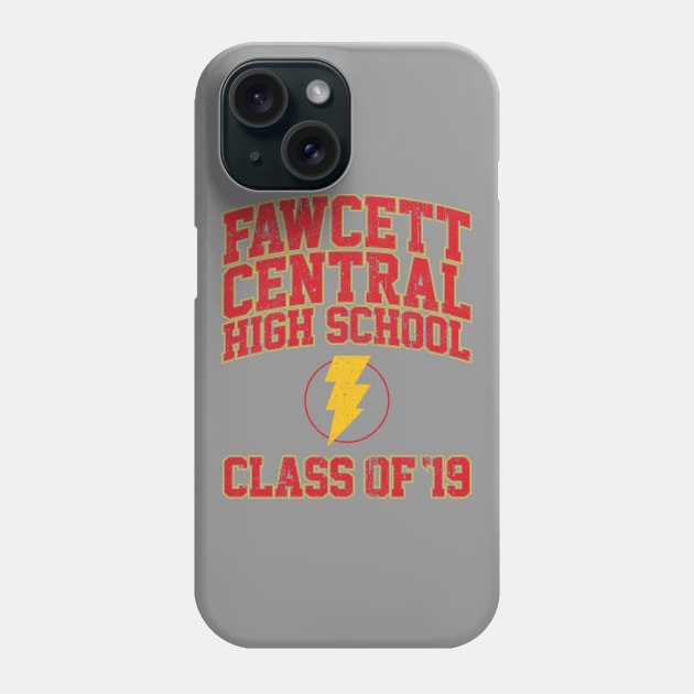 Fawcett Central High School Class of 19 Phone Case by huckblade