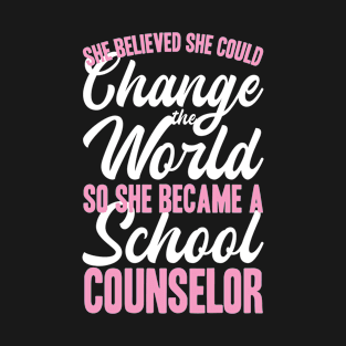 School Counselor Women T-Shirt