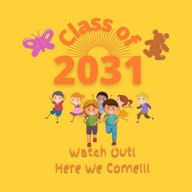 Class of 2031 School Kids by EvolvedandLovingIt