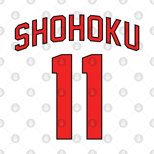 Shohoku - Kaede Rukawa Jersey by KimKim