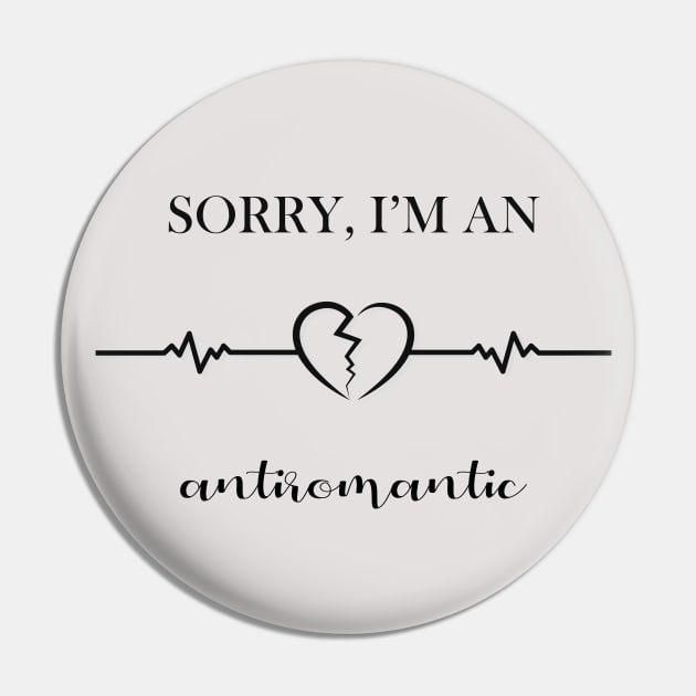 Anti Romantico - Broken heart  Logo design Pin by Al-loony