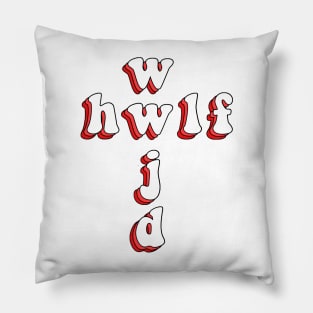 wwjd x hwlf Pillow