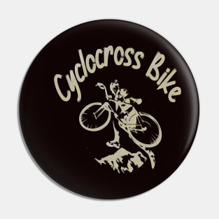 Cyclocross bike Pin