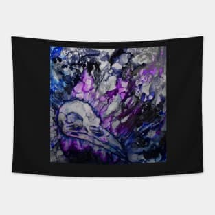 Bird Skull Tapestry