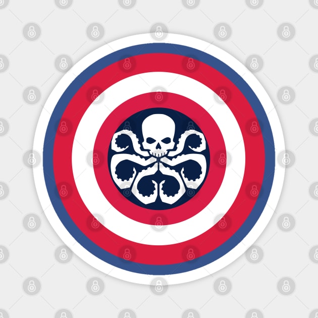 CAPTAIN HYDRA SHIELD Magnet by cast8312