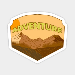 Adventure - Mountain Edition Magnet