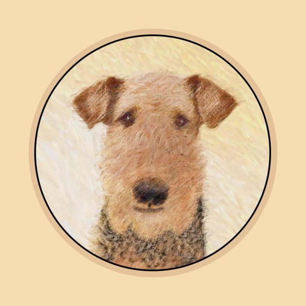 Airedale Terrier by Alpen Designs