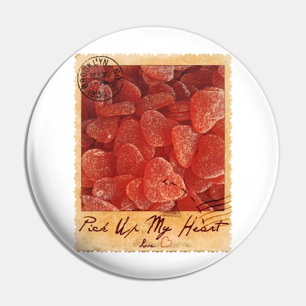 Pick Up My Heart Pin by BessoChicca