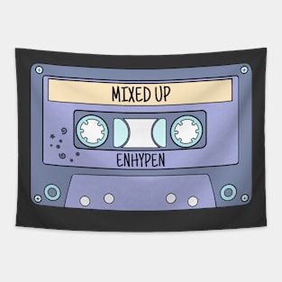 ENHYPEN Mixed Up Cassette Tape Tapestry