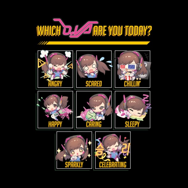 Which D.Va are you Today? by horrucide@yahoo.com