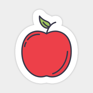 Cute Apple Magnet