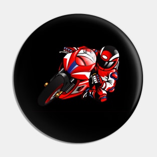 Road Racer Pin