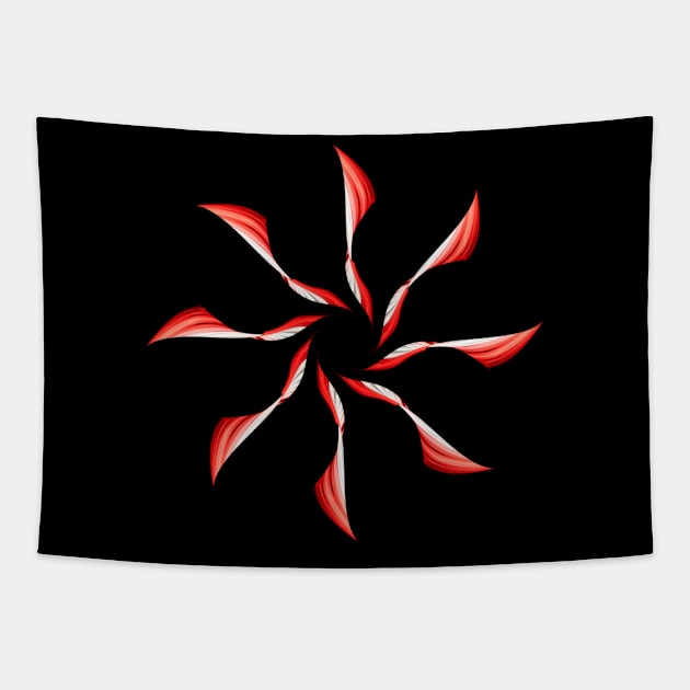 Red star Tapestry by Meo Design