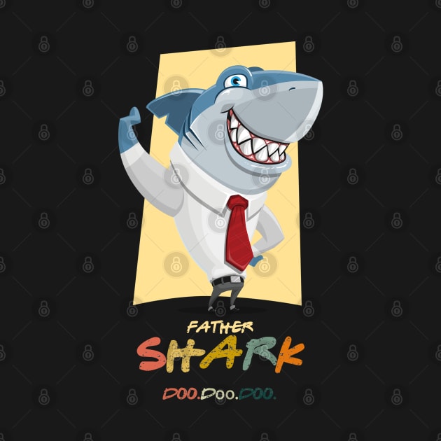 Father shark Doo.Doo.Doo by Design Knight