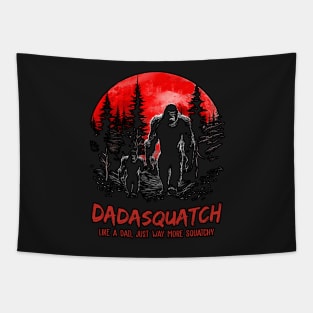 Dad Squatch Like A Dad Just Way More Squatchy Tapestry