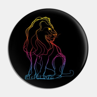 Doodlelion Pin