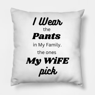 Funny Husband Quote Pillow