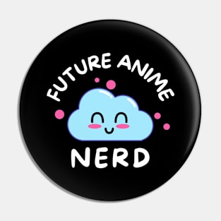 Future Anime Nerd Kids Kawaii Manga Fan Pin