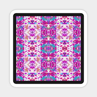 Patchwork effect pattern Magnet