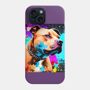 Pitbull Pop Art Phone Case