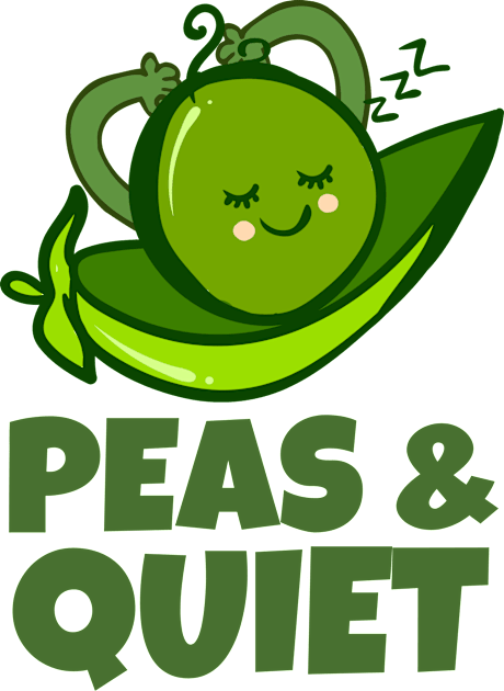 Peas and Quiet Kids T-Shirt by Unique Treats Designs