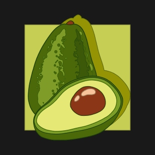 Cute green avocado T-Shirt