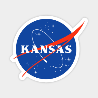 Kansas Astronaut Magnet