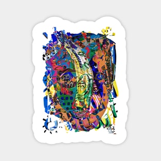 COLORFUL FACE Magnet