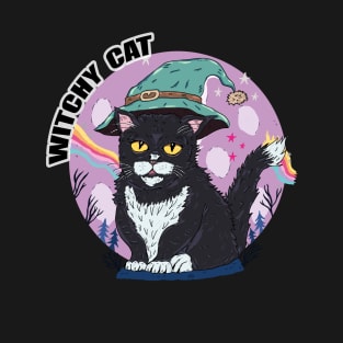 witchy cat T-Shirt