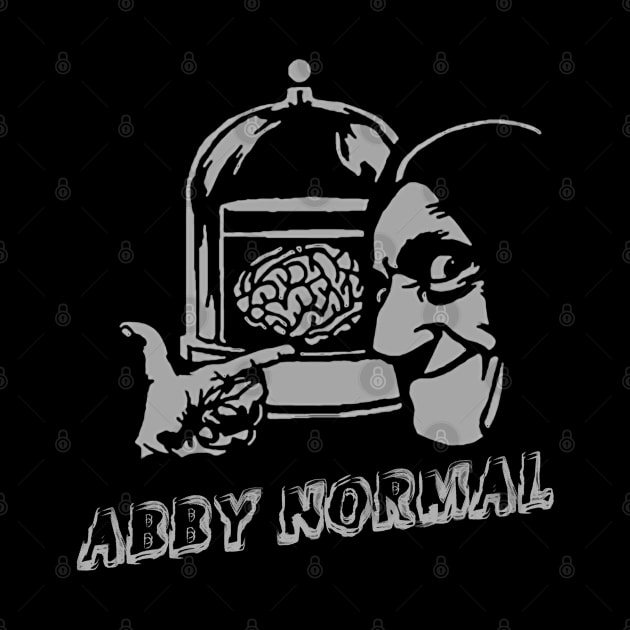abby normal// black white design T-Shirt by YukieapparelShop