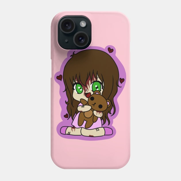 Creepypasta Sally chibi Phone Case by LillyTheChibi