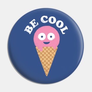 Be Cool Ice Cream Pin