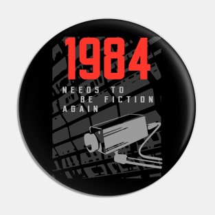 1984 Fiction clean Pin