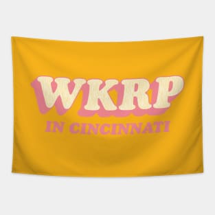 WKRP in Cincinnati Vintage Pink Tapestry