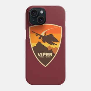 F-16 Viper Patch Phone Case