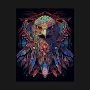 DMT Art Shamanic Eagle T-Shirt