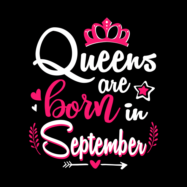 Women Queens Are Born In September by Manonee