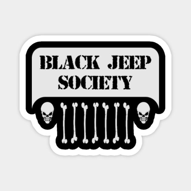 black jeep society Magnet by dieukieu81