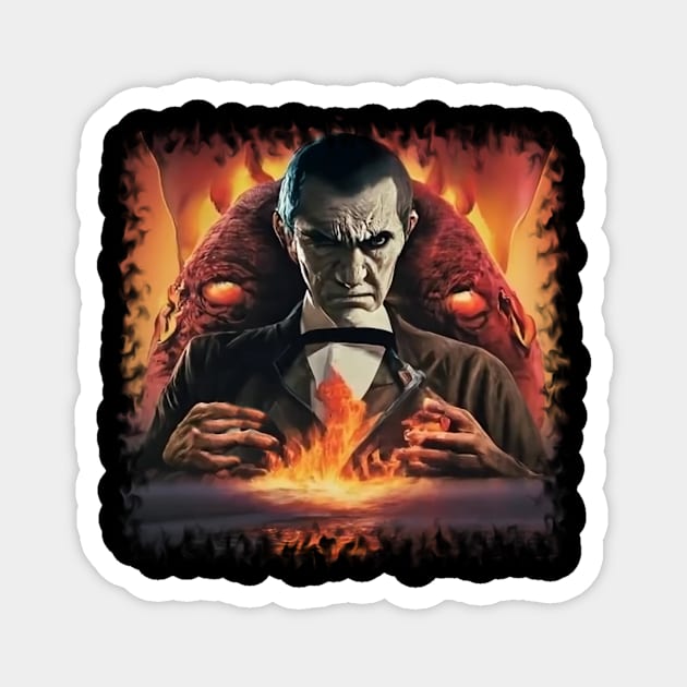 Dracula Magnet by GothCardz