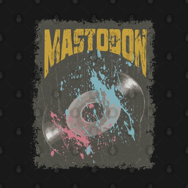 Mastodon Vintage Vynil by K.P.L.D.S.G.N