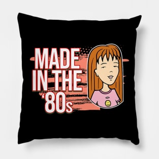 Made in the 80s Vintage Pillow