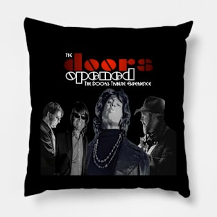 The Doors Opened - (Doors Tribute Experience) Band Pillow