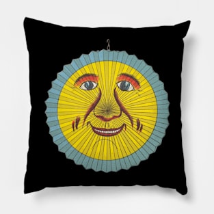 Gleeful Full Moon Changing Seasons Transformation Pillow