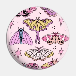 magical moths Pin