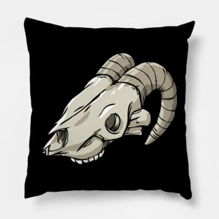 ram skull Pillow